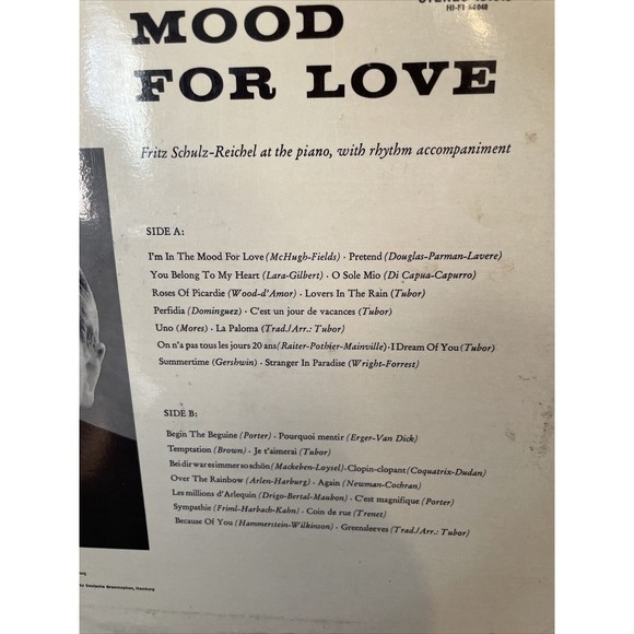 FRITZ SCHULZ-REICHEL AT THE PIANO In The Mood For Love Polydor 184048 - Picture 3 of 13